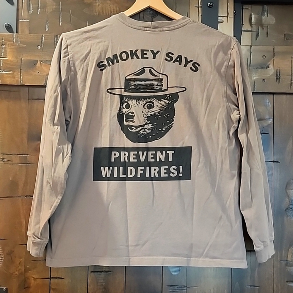 Filson Smokey the Bear Long Sleeve Tshirt XL